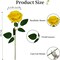 10PCS Yellow Artificial Roses with Long Stems – Realistic Silk Faux Flower Bouquet for Wedding, Bridal Bouquet, Valentine’s Day, Proposal, Party, Centerpieces & Home Decoration